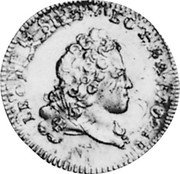 Germany 1/2 Teston KM# 88 Lorraine / Duchy / Standard Coinage coin obverse