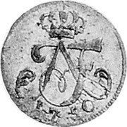 Germany 1/48 Thaler (Schilling) 1750 HCB KM# 27 Mecklenburg-Strelitz / Duchy / Regular Coinage coin obverse Germany 1/48 Thaler (Schilling) 1750 HCB KM# 27 Mecklenburg-Strelitz / Duchy / Regular Coinage coin obverse