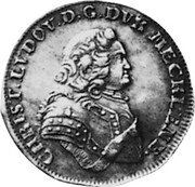 Germany 2 Pistole 1752 KM# 175 Mecklenburg-Schwerin / Duchy / Regular Coinage coin obverse