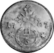 Germany 3 Pfenning (Dreier) 1707 ID KM# 45 Mühlhausen Thuringen / Free City / Regular Coinage coin reverse Germany 3 Pfenning (Dreier) 1707 ID KM# 45 Mühlhausen Thuringen / Free City / Regular Coinage coin reverse