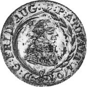 Germany 4 Grote (1/18 Thaler) 1764 KM# 100 Jever / Lordship / Regular Coinage coin obverse Germany 4 Grote (1/18 Thaler) 1764 KM# 100 Jever / Lordship / Regular Coinage coin obverse