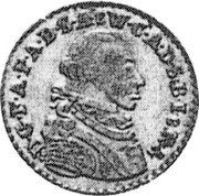 Germany 4 Grote (1/18 Thaler) 1764 KM# 99 Jever / Lordship / Regular Coinage coin obverse Germany 4 Grote (1/18 Thaler) 1764 KM# 99 Jever / Lordship / Regular Coinage coin obverse