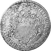 Germany 48 Schilling (Courantthaler) 1752 JJJ KM# 168.4 Lübeck / Free City / Regular Coinage coin reverse Germany 48 Schilling (Courantthaler) 1752 JJJ KM# 168.4 Lübeck / Free City / Regular Coinage coin reverse