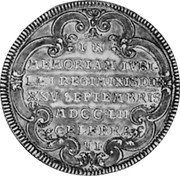 Germany 8 Ducat 1752 PPW KM# 20 Hohenlohe-Neuenstein-Weikersheim / Countship / Trade Coinage coin reverse