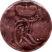 Germany Pfenning 1781 KM# 85 Löwenstein-Wertheim-Rochefort / Principality coin obverse