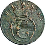 Germany Pfenning 1790 KM# 90 Löwenstein-Wertheim-Rochefort / Principality coin obverse