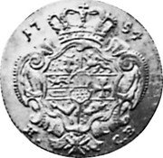 Germany Pistole 1754 HCB KM# 43 Mecklenburg-Strelitz / Duchy / Regular Coinage coin reverse