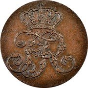 Germany 1/4 Stüber (2-1/2 Witten) 1777 A KM# 250 Principality / Regular Coinage coin obverse Germany 1/4 Stüber (2-1/2 Witten) 1777 A KM# 250 Principality / Regular Coinage coin obverse