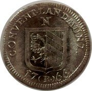 Germany 2-1/2 Kreuzer 1766 R KM# 352 Nürnberg / Free Imperial City / Regular Coinage coin reverse Germany 2-1/2 Kreuzer 1766 R KM# 352 Nürnberg / Free Imperial City / Regular Coinage coin reverse