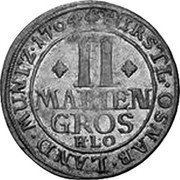 Germany 2 Mariengroschen 1704 HLO KM# 180 Osnabrück / Bishopric / Regular Coinage coin reverse Germany 2 Mariengroschen 1704 HLO KM# 180 Osnabrück / Bishopric / Regular Coinage coin reverse