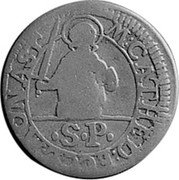 Germany 2 Pfenning 1707 KM# 417 Münster / Cathedral Chapter coin obverse Germany 2 Pfenning 1707 KM# 417 Münster / Cathedral Chapter coin obverse