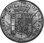Germany 24 Mariengroschen (2/3 Thaler) 1703 HLO KM# 174.1 Osnabrück / Bishopric / Regular Coinage coin obverse