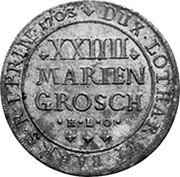 Germany 24 Mariengroschen (2/3 Thaler) 1703 HLO KM# 174.1 Osnabrück / Bishopric / Regular Coinage coin reverse