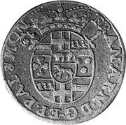 Germany 4 Pfenning 1718 KM# 196 Paderborn / Bishopric / Regular Coinage coin obverse