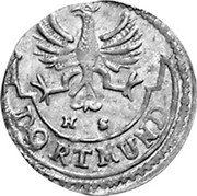 Germany 6 Pfenning (1/2 Schilling) 1755 HS KM# 106 Dortmund City / Regular Coinage coin obverse