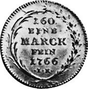 Germany 6 Stüber KM# 166 Cologne / Archbishopric / Regular Coinage coin reverse