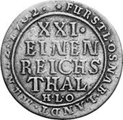 Germany Schilling (1/21 Thaler) 1702 HLO KM# 170 Osnabrück / Bishopric / Regular Coinage coin reverse Germany Schilling (1/21 Thaler) 1702 HLO KM# 170 Osnabrück / Bishopric / Regular Coinage coin reverse