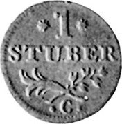 Germany Stüber (21 Heller) 1764 C KM# 60 Cleves / Duchy / Regular Coinage coin reverse Germany Stüber (21 Heller) 1764 C KM# 60 Cleves / Duchy / Regular Coinage coin reverse