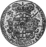 Germany Thaler 1709 JW KM# 178 Paderborn / Bishopric / Regular Coinage coin obverse