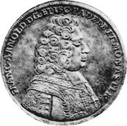 Germany Thaler 1712 JW KM# 185.1 Paderborn / Bishopric / Regular Coinage coin obverse