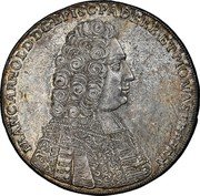 Germany Thaler 1713 AP KM# 185.2 Paderborn / Bishopric / Regular Coinage coin obverse