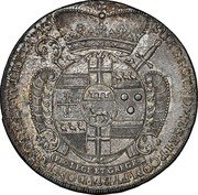 Germany Thaler 1713 AP KM# 185.2 Paderborn / Bishopric / Regular Coinage coin reverse