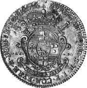 Germany Thaler 1716 AGP KM# 191 Paderborn / Bishopric / Regular Coinage coin reverse