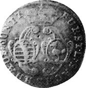 Germany 1/18 Thaler 1719 KM# 45 Henneberg-Ilmenau / Succession to Saxe-Hildburghausen coin obverse