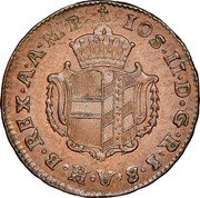 Germany 1/2 Kreutzer 1789 H KM# 8 Further Austria / Province / Regular Coinage coin obverse Germany 1/2 Kreutzer 1789 H KM# 8 Further Austria / Province / Regular Coinage coin obverse