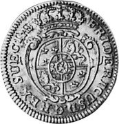 Germany 1/8 Thaler 1737 LR KM# 427 Landgraviate / Regular Coinage coin obverse Germany 1/8 Thaler 1737 LR KM# 427 Landgraviate / Regular Coinage coin obverse