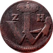 Germany 2 Heller 1754 KM# 446 Landgraviate / Regular Coinage coin obverse