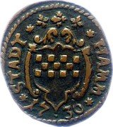 Germany 3 Pfennig 1730 KM# 75 Hamm / City / Regular Coinage coin obverse