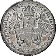 Germany 32 Schilling (2 Mark) 1758 IHL KM# 402 Hamburg / Free City / Regular Coinage coin obverse