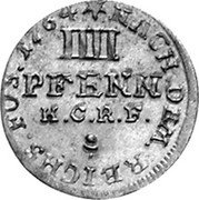 Germany 4 Pfenning (Gute) 1764 HCRF KM# 128 Goslar / Free City / Regular Coinage coin reverse