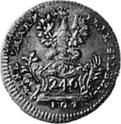 Germany 5 Kreuzer 1762 IOT KM# 215 Frankfurt am Main / Free City / Regular Coinage coin obverse