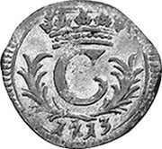 Germany 6 Heller (1/2 Albus) 1713 KM# 298 Landgraviate / Regular Coinage coin obverse