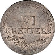 Germany 6 Kreutzer 1794 H KM# 20 Further Austria / Province / Regular Coinage coin reverse