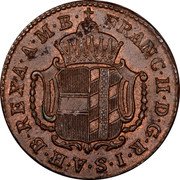 Germany Kreutzer 1794 H KM# 19 Further Austria / Province / Regular Coinage coin obverse