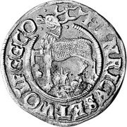 Germany Groschen (1/28 Thaler) 161Z AL KM# 19 Stolberg / Countship / Regular Coinage coin obverse