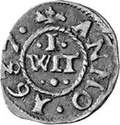 Germany Witten (1/192 Thaler) 1637 (f) KM# 83 Stralsund / City / Regular Coinage coin reverse Germany Witten (1/192 Thaler) 1637 (f) KM# 83 Stralsund / City / Regular Coinage coin reverse