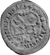 Germany 2 Kreuzer (1/2 Batzen) 1694 MF KM# 184 Regensburg / Free City / Regular Coinage coin reverse