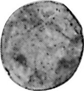 Germany 3 Heller 1694 KM# 196 Würzburg / Bishopric / Regular Coinage coin reverse