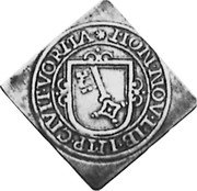 Germany Dicken (Teston) 1616 KM# 38 Free Imperial City coin obverse Germany Dicken (Teston) 1616 KM# 38 Free Imperial City coin obverse