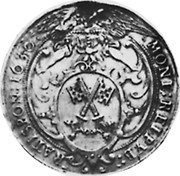 Germany Guldenthaler 1630 KM# 71 Regensburg / Free City / Regular Coinage coin reverse