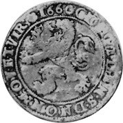 Germany Thaler 1660 KM# 72.2 Rietberg / Countship / Regular Coinage coin reverse