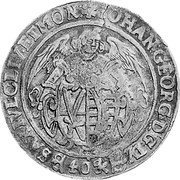 Germany 40 Groschen 1621 Acorn KM# 281 Saxony-Albertine / Electorate / Regular Coinage coin obverse