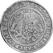 Germany 40 Groschen 1621 Acorn KM# 281 Saxony-Albertine / Electorate / Regular Coinage coin reverse