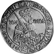 Germany 8 Ducat 1630 KM# C423 Saxony-Albertine / Electorate / Trade Coinage coin obverse