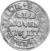 Germany Albus (8 Heller) 1611 KM# 26 Salm-Dhaun / Countship / Regular Coinage coin reverse Germany Albus (8 Heller) 1611 KM# 26 Salm-Dhaun / Countship / Regular Coinage coin reverse