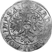 Germany Dicken (Teston) 1620 (a) KM# 42 Salm-Dhaun / Countship / Regular Coinage coin reverse Germany Dicken (Teston) 1620 (a) KM# 42 Salm-Dhaun / Countship / Regular Coinage coin reverse
